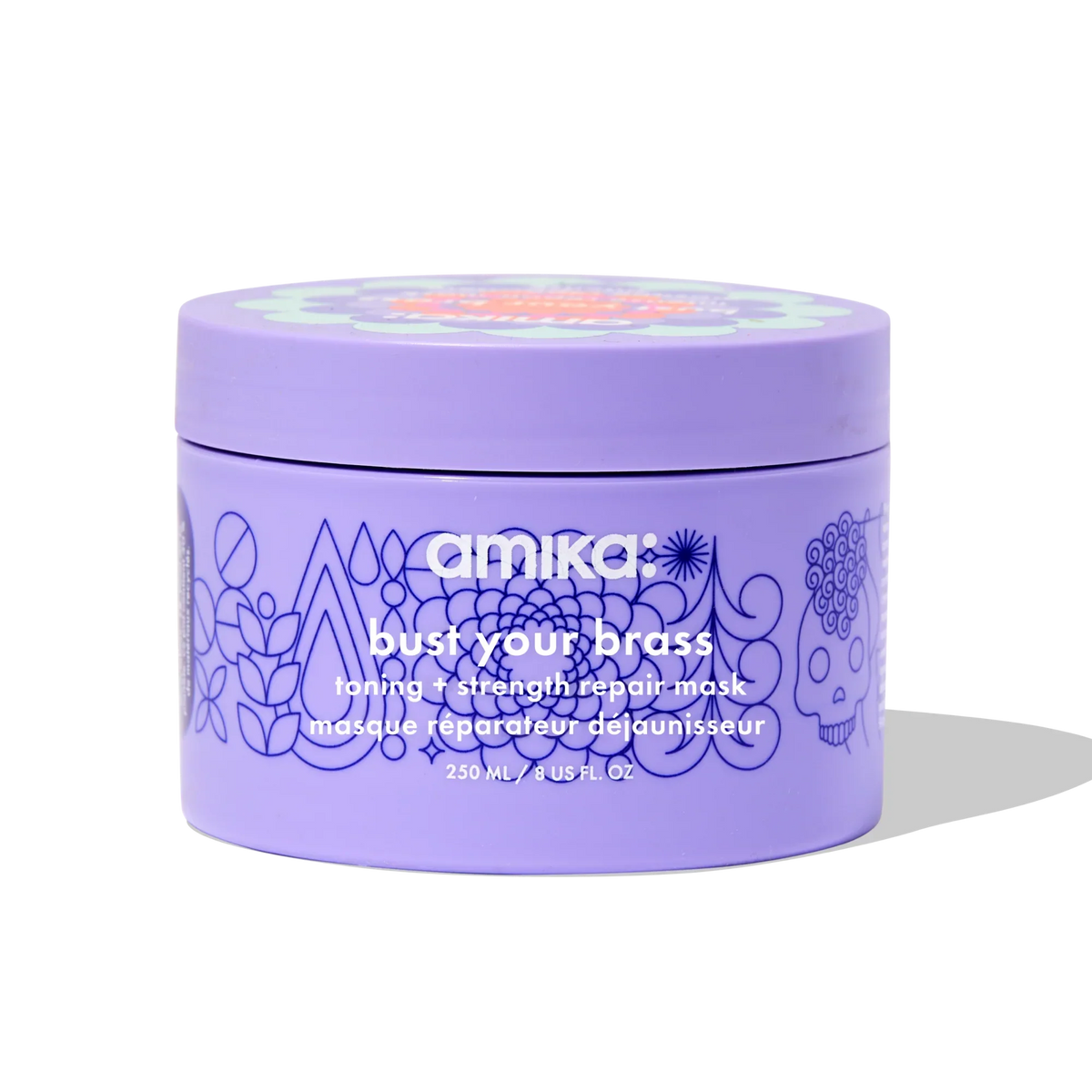 bust your brass toning + strength repair mask - 8 oz / 250 ml Main image
