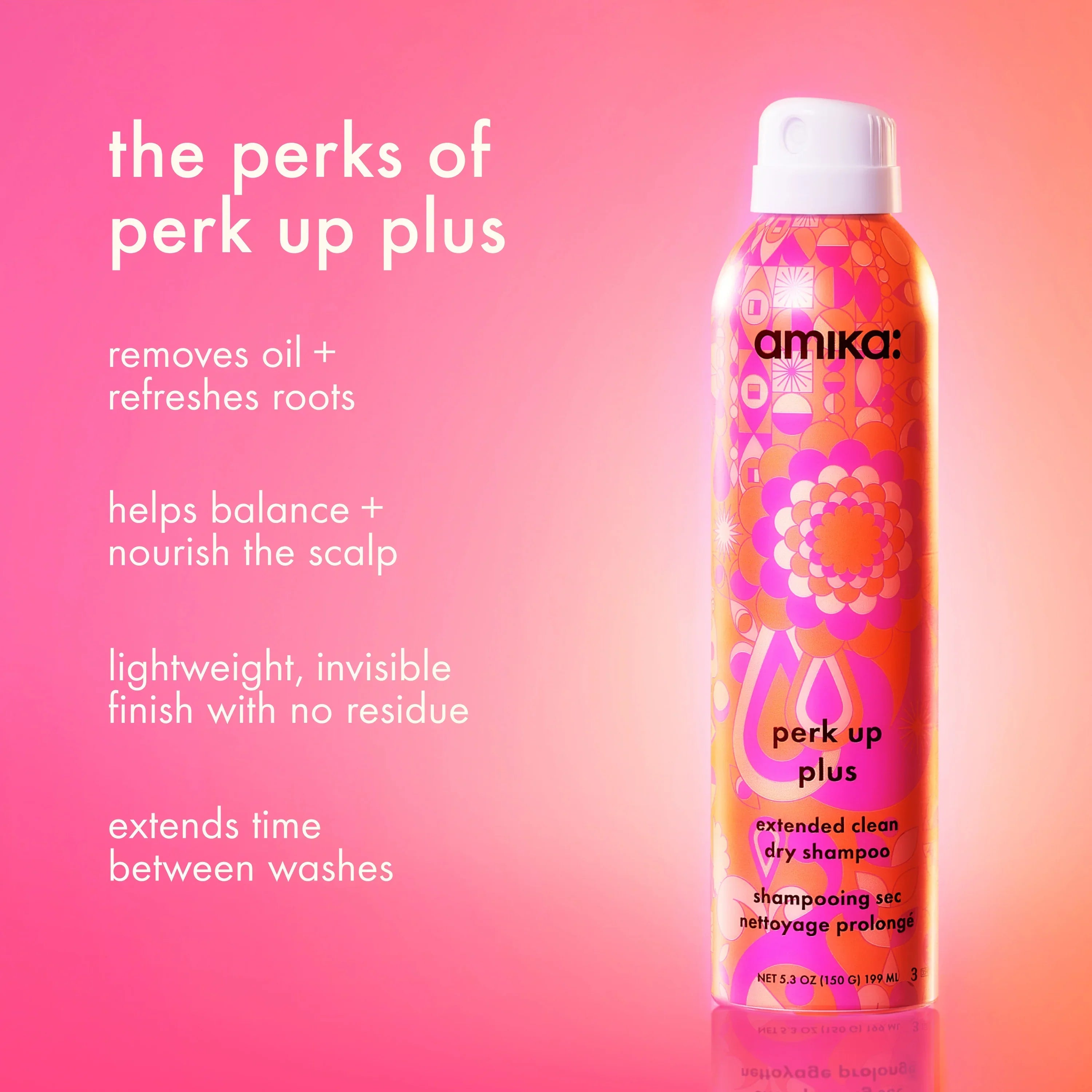 perk up plus extended clean dry shampoo (perk up plus) - 9.5 oz / 358 ml Secondary image