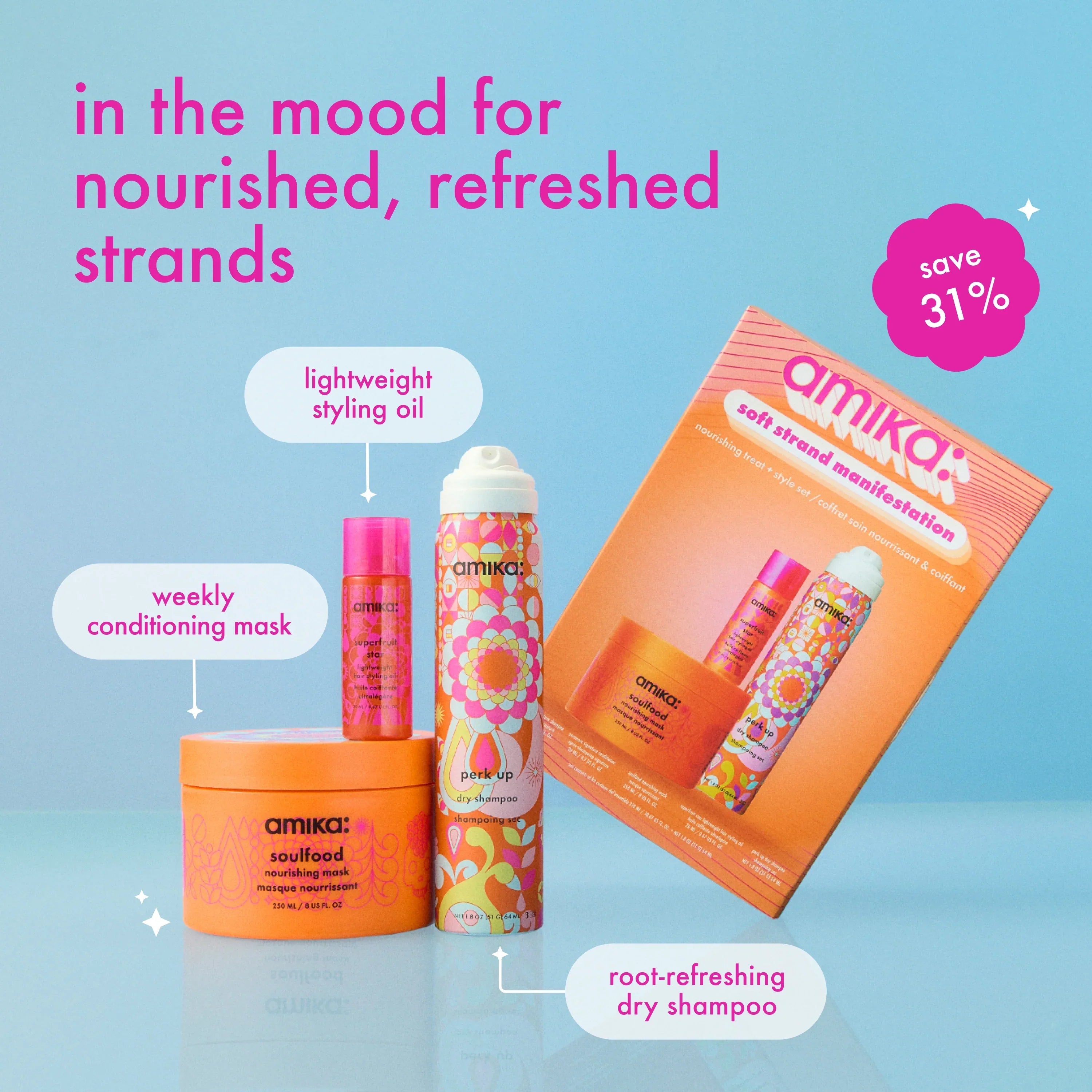 soft strand manifestation nourishing treat + style set Secondary image