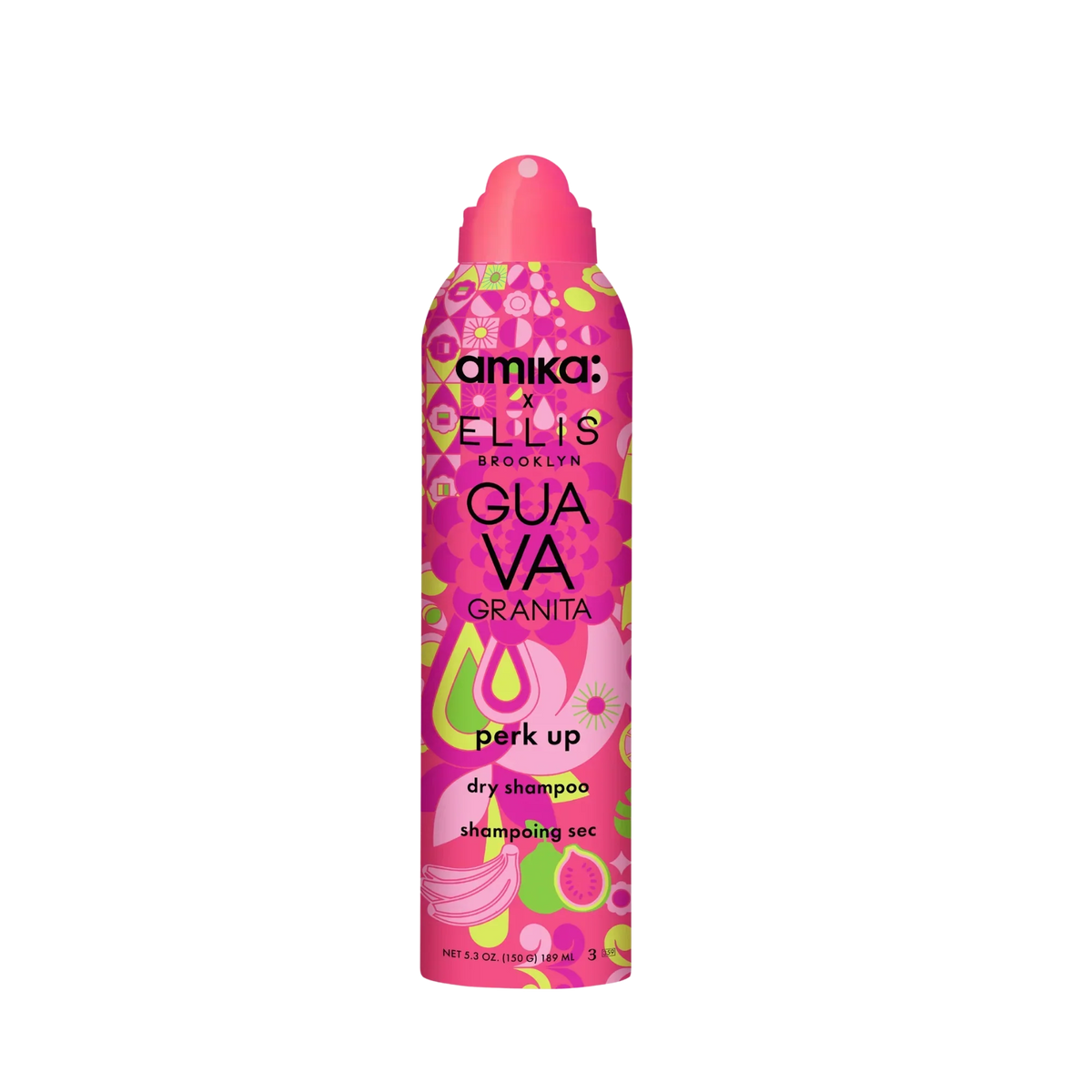 amika x Ellis Brooklyn limited-edition perk up GUAVA GRANITA dry shampoo Main image