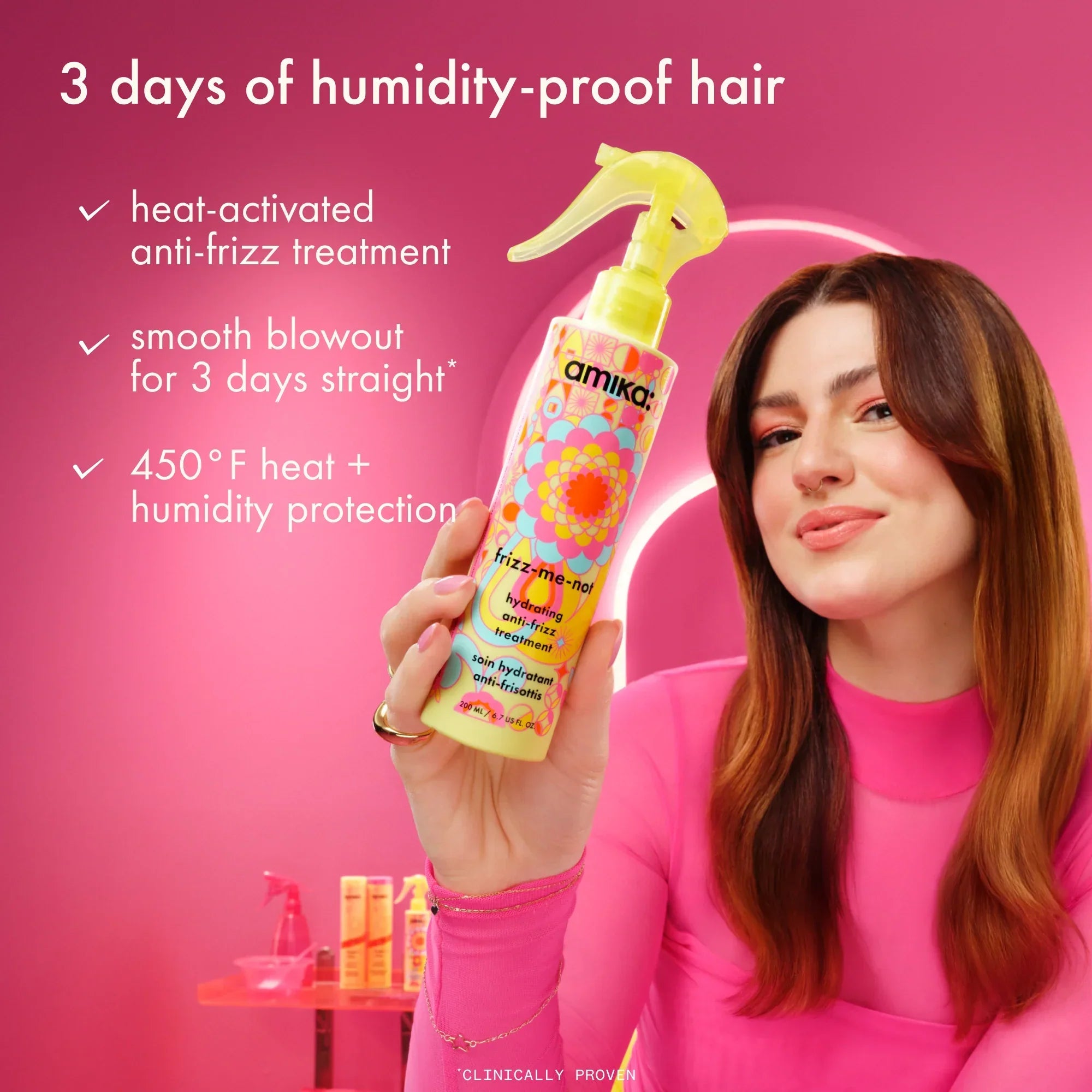 frizz-me-not hydrating anti-frizz treatment - 200 ml / 6.7 fl oz Secondary image